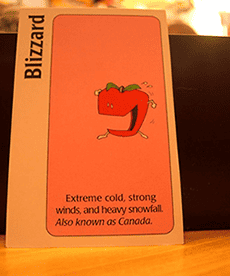 Apples to Apples card