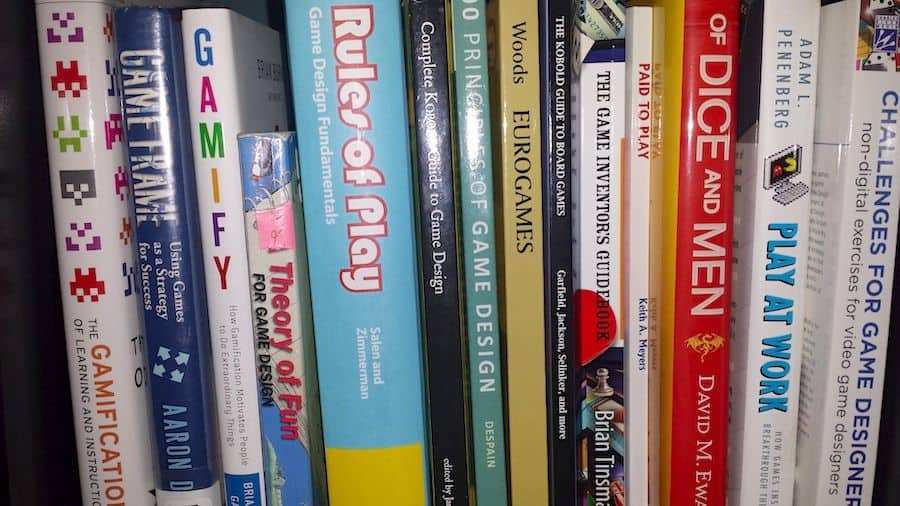 A GAME DESIGNERS LIBRARY – 14 BOOKS YOU SHOULD READ