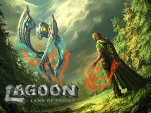 The art and theme for Lagoon: Land of the Druids really spoke to backers, helping to propel the Kickstarter to blockbuster levels.