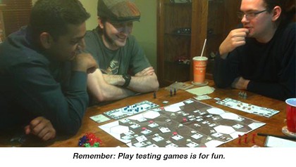 Play test photo