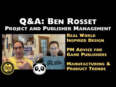 Q&A: BEN ROSSET – PROJECT AND PUBLISHER MANAGEMENT