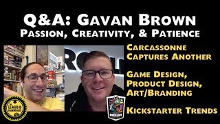Q&A: GAVAN BROWN – PASSION, CREATIVITY, & PATIENCE