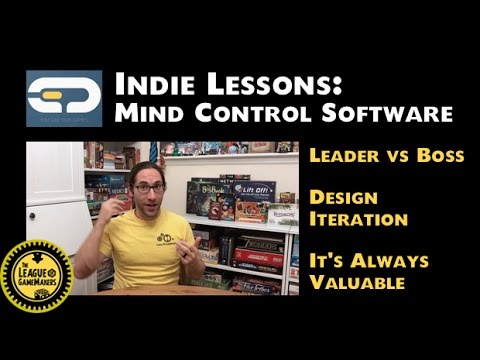 INDIE LESSONS: MIND CONTROL SOFTWARE