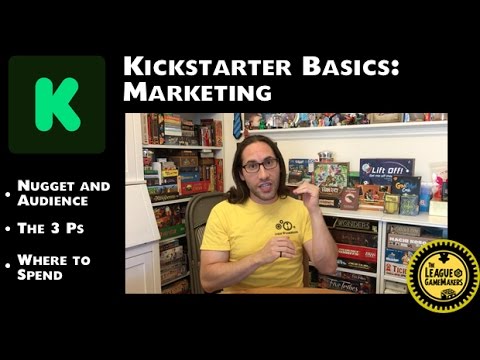 KICKSTARTER BASICS: MARKETING SOLICITATIONS