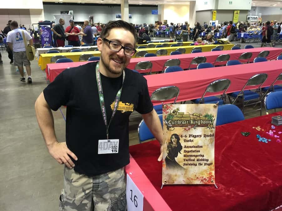 CUTTHROAT KINGDOMS GOES TO GEN CON