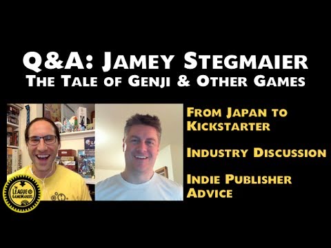 Q&A: JAMEY STEGMAIER – THE TALE OF GENJI & OTHER GAMES