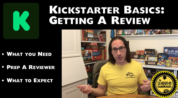 KICKSTARTER BASICS: GETTING A REVIEW