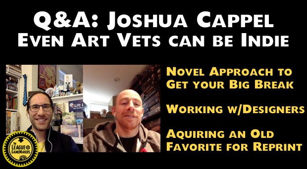 Q&A: JOSHUA CAPPEL – EVEN ART VETS CAN BE INDIE