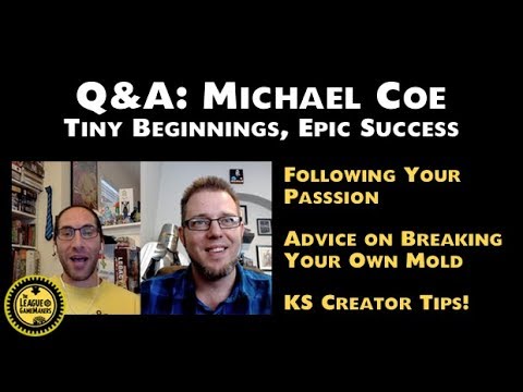 Q&A: MICHAEL COE – TINY BEGINNINGS, EPIC SUCCESS