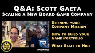 Q&A: SCOTT GAETA – SCALING A NEW BOARD GAME COMPANY