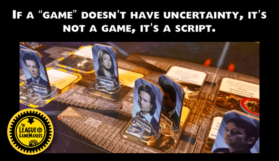 GAME ELEMENTS: UNCERTAINTY