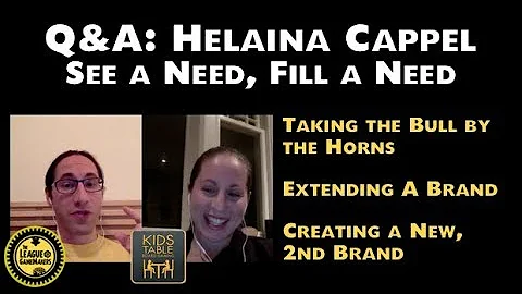 Q&A: HELAINA CAPPEL – SEE A NEED, FILL A NEED